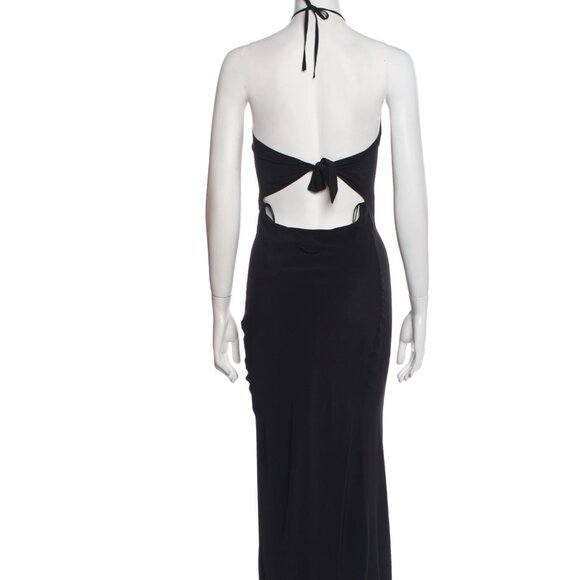 Jean Paul Gaultier Femme Silk Blend Maxy Dress, Made in Italy, Size IT 44 - Picture 3 of 5